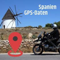 GPS Daten Spanien