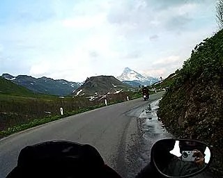 Auffahrt zum Hochtannberg Auffahrt zum Hochtannberg
