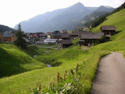 Blick auf Malbun Blick auf Malbun