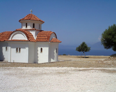 Blick Kloster Theotokou Agrilion