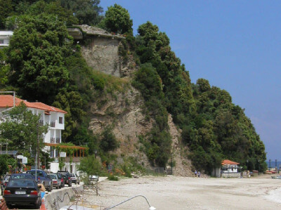 Blick auf Uferpromenade Horefto