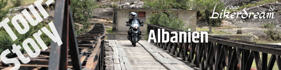 Gedruckter Reisebericht Motorrad Tour Albanien