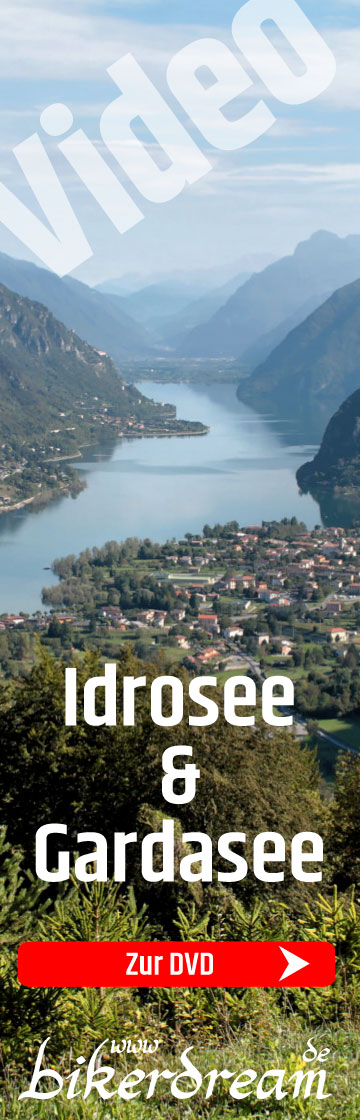 DVD mit Tourbericht und GPS-Daten Motorradtour durch die Region Gardasee