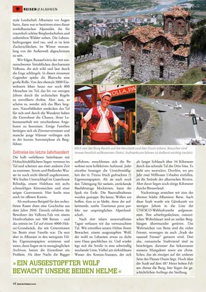 Vorschau Motorradreisebericht Albanien | Lord Voldemords Versteck?