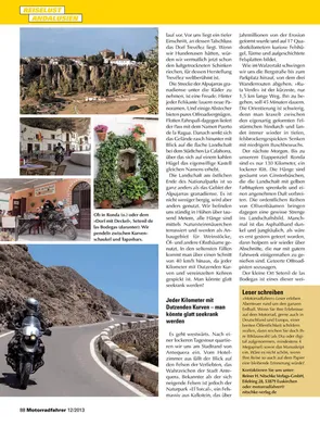 Vorschau Motorradreisebericht Spanien | Motorradtour durch Andalusien