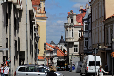 Gassen in Vilnius