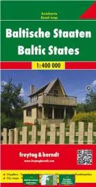 Autokarte baltische Staaten von Freytag & Berndt