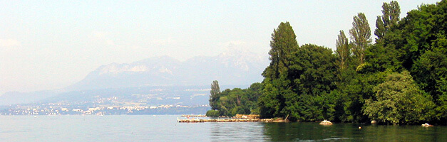 Blick über den Genfer See