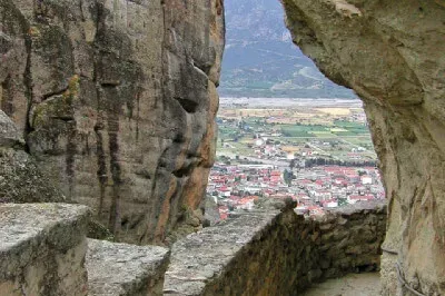 Blick auf Kalambaka