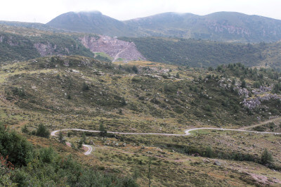 Landschaftsbild am Passo di Maniva