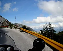 Auffahrt zum Sveti Jure