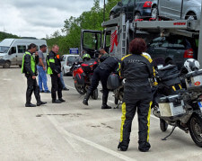 Verkehrsbestimmungen für Motorradfahrer in Montenegro