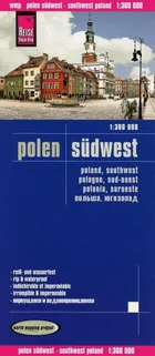 Landkarte Polen Südwest vom Reise Know-How Verlag