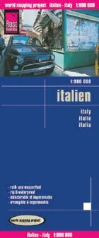 Straßenkarte Italien vom Reise Know-How Verlag