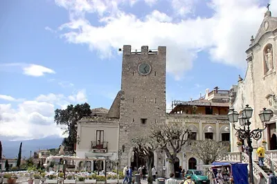 Taormina - Blick nach unten Taormina - Blick nach unten