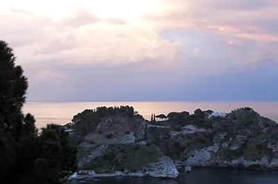 Taormina - Treppenabstieg nach Mazzarò Taormina