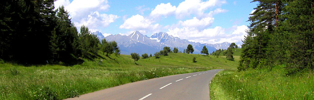 Schönes Panorama: Hohe Tatra 