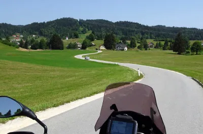 Noch mal in der Gegend von Kobarid. Landschaft in Slowenien, Kobarid