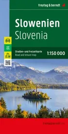 Straßenkarte Slowenien von Freytag & Berndt