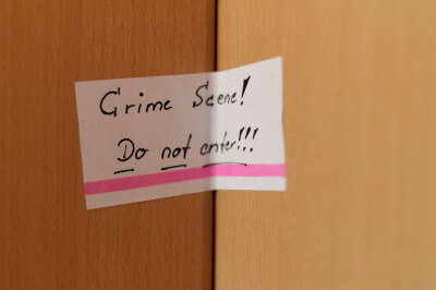 Unsere Küche ist eine Crimezone!