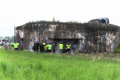 An einigen wenigen Tagen im Jahr kann man den Bunker in Sichtweite von Mikulov besuchen.