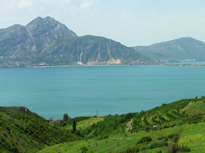 Panoramablick über den Egirdir-See