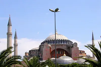 Istanbul - Hagia Sophia Blick auf die Hagia Sophia mit ihren Minaretten
